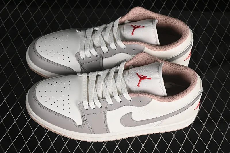 All categories Air Jordan Jordan series basketball shoes Air Jordan 1 Low Air Jordan 1 Low AJ1 Joe 1 meter gray low-top retro cultural basketball shoes 553558-169